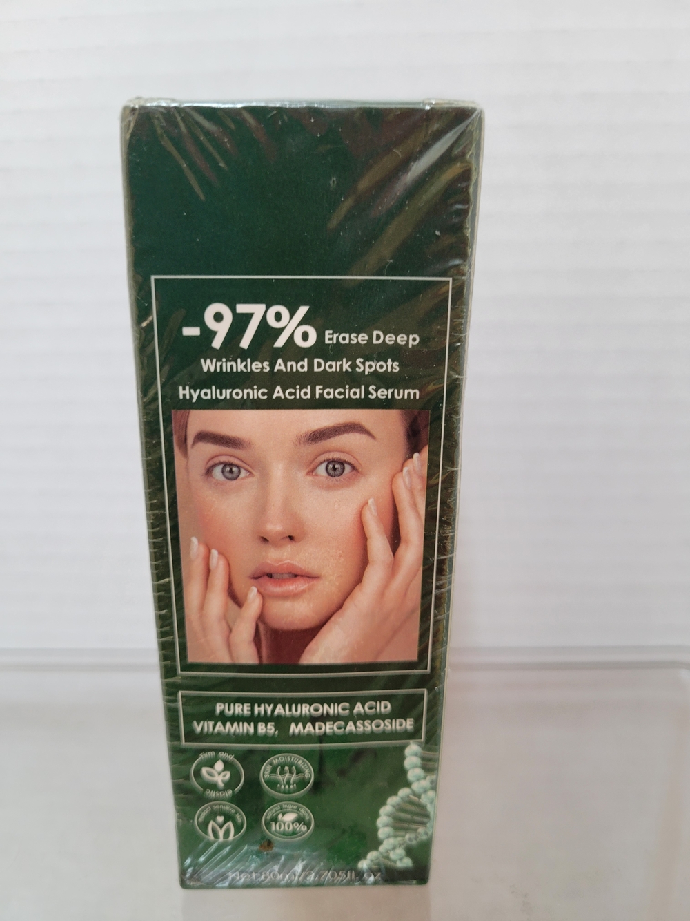 Hyaluronic Facial Serum - Green Hydrating Formula